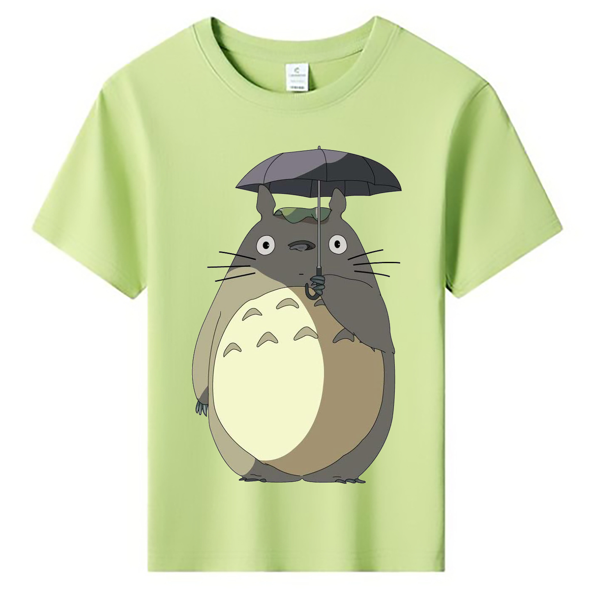 （画像用） となりのトトロ 草壁メイ 草壁サツキ My Neighbor Totoro Satsuki Kusakabe Mei Kusakabe 綿100％キッズTシャツ（フロントプリント）